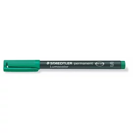 Alkoholos marker, OHP, 0,4 mm, STAEDTLER &quot;Lumocolor® 313 S&quot;, zöld