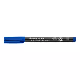 Alkoholos marker, OHP, 1 mm, STAEDTLER "Lumocolor® 317 M", kék