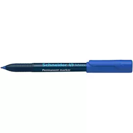 Alkoholos marker, 1-2 mm, kúpos, SCHNEIDER "Maxx 240", kék