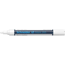 Krétamarker, 2-3 mm, SCHNEIDER &quot;Maxx 265&quot;, fehér
