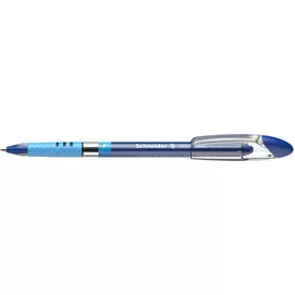 Golyóstoll, 0,3 mm, kupakos, SCHNEIDER "Slider Basic F", kék