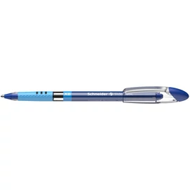 Golyóstoll, 0,7 mm, kupakos, SCHNEIDER &quot;Slider Basic XB&quot;, kék