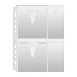 CD/DVD genotherm, lefűzhető, A4, 160 mikron, víztiszta, DONAU