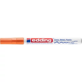 Lakkmarker, 1-2 mm, EDDING &quot;751&quot;, narancssárga