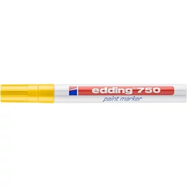 Lakkmarker, 2-4 mm, EDDING "750", sárga