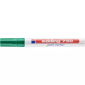 Lakkmarker, 2-4 mm, EDDING "750", zöld