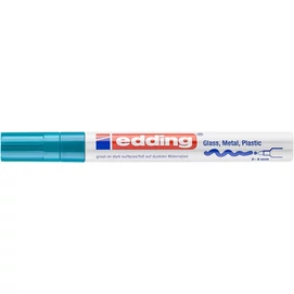 Lakkmarker, 2-4 mm, EDDING &quot;750&quot;, világoskék
