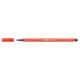 Filctoll, 1 mm, STABILO &quot;Pen 68&quot;, világos piros