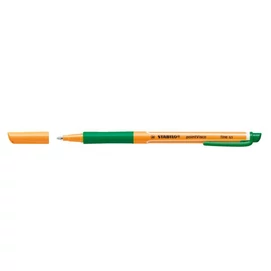 Rollertoll, 0,5 mm, STABILO &quot;PointVisco&quot;, zöld