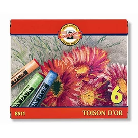 Porkréta, KOH-I-NOOR &quot;Toison 8511/6&quot;, 6 különböző szín