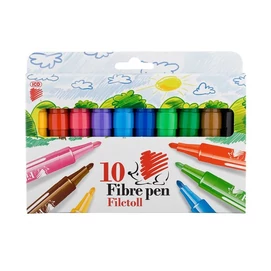 Filctoll készlet, 1-3 mm, ICO &quot;Süni&quot;, 10 különböző szín