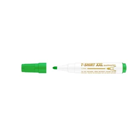 Textilmarker, 1-3 mm, kúpos, ICO &quot;XXL T-Shirt&quot;, zöld