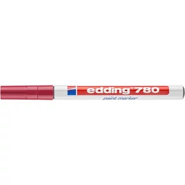 Lakkmarker, 0,8 mm, EDDING &quot;780&quot;, piros