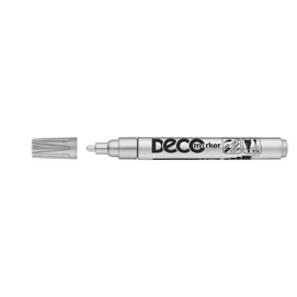 Lakkmarker, 2-4 mm, ICO &quot;Decomarker&quot; ezüst