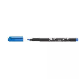 Alkoholos marker, OHP, 1-1,5 mm, M, ICO, kék