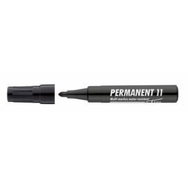 Alkoholos marker, 1-3 mm, kúpos, ICO "Permanent 11", fekete
