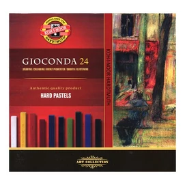 Olajpasztell kréta, KOH-I-NOOR &quot;Gioconda 8114/24&quot;, 24 különböző szín