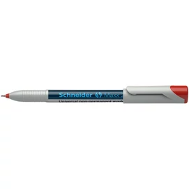 Alkoholmentes marker, OHP, 0,4 mm, SCHNEIDER &quot;Maxx 221 S&quot;, piros