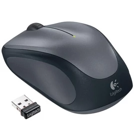 Egér, vezeték nélküli, optikai, USB, LOGITECH &quot;M235&quot;, szürke