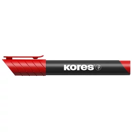 Alkoholos marker, 3-5 mm, kúpos, KORES &quot;K-Marker XP1&quot;, piros