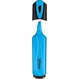 Szövegkiemelő, 1-5 mm, MAPED &quot;Fluo Peps Classic&quot;, kék