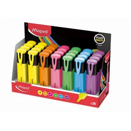 Szövegkiemelő display, 1-5 mm, MAPED "Fluo Peps Classic", vegyes színek (szín nem választható)