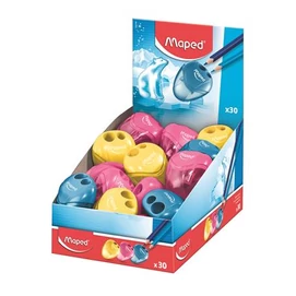 Hegyező display, kétlyukú, tartályos, MAPED &quot;I-Gloo&quot;, vegyes színek (szín nem választható)