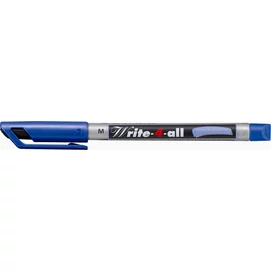 Alkoholos marker, 1 mm, kúpos, STABILO &quot;Write-4-all&quot;, kék