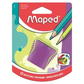 Hegyező, kétlyukú, tartályos, MAPED &quot;Boogy&quot;, vegyes színek (szín nem választható)