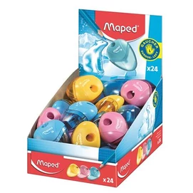 Hegyező display, egylyukú, tartályos, balkezes, MAPED &quot;I-Gloo&quot;, vegyes színek (szín nem választható)