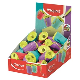 Hegyező display, egylyukú, tartályos, MAPED &quot;Boogy&quot;, vegyes színek (szín nem választható)