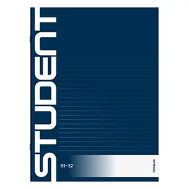 Füzet, tűzött, A4, vonalas, 32 lap, ICO &quot;Student&quot;, &quot;81-32&quot;