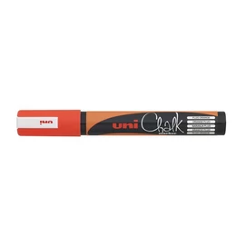 Krétamarker, 1,8-2,5 mm, UNI &quot;PWE-5M&quot;, fluor narancs