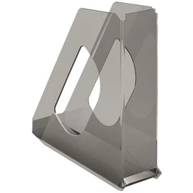 Iratpapucs, műanyag, 68 mm, ESSELTE &quot;Europost&quot;, füstszínű