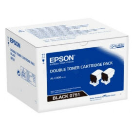 Epson C300 Toner Dupla Bk 2 x 7300 oldal kapacitás