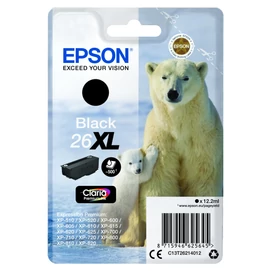 Epson T2621 Tintapatron Black 12,2ml No.26XL
