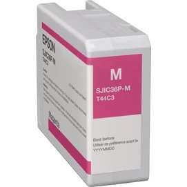 Epson SJIC36P(M) C6500/C6000 Tintapatron Magenta 80ml