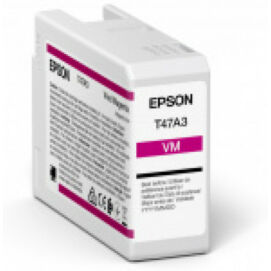 Epson T47A3 Tintapatron Vivid Magenta 50 ml