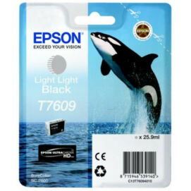 Epson T7609 Tintapatron Light Light Black 25,9ml