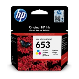 HP 3YM74AE Tintapatron Color 200 oldal kapacitás No.653 Akciós