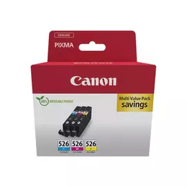 Canon CLI-526 C/M/Y (3x9 ml) Tintapatron Multipack
