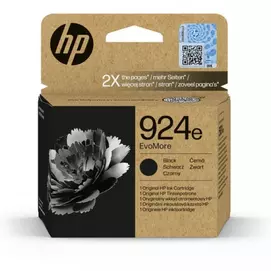 HP 4K0V0NE Tintapatron fekete 1.000 oldal kapacitás No.924e EvoMore