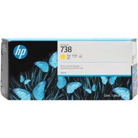 HP 676M8A Patron sárga 300ml No.738 /o/