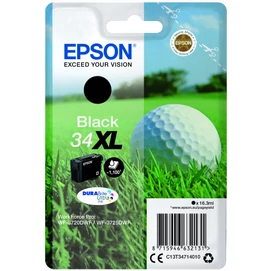 EPSON T3471 EREDETI tintapatron FEKETE 16,3ml No.34XL