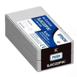 Epson SJIC22P(K) C3500 Tintapatron fekete 32,6ml