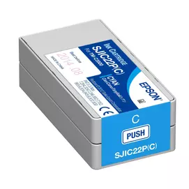 Epson SJIC22P(C) C3500 Tintapatron cián 32,5ml