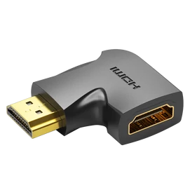 Vention HDMI/M (270fokos) -> HDMI/F (4K,sík, 2db), adapter
