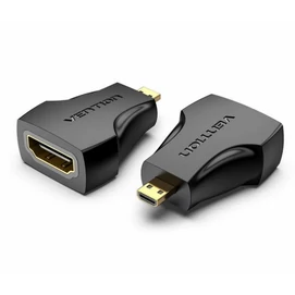 Vention micro HDMI/M -&gt; HDMI/F (4K,fekete), adapter