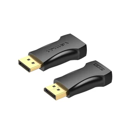 Vention DisplayPort/M -&gt; HDMI/F, (4K, PVC, fekete), adapter