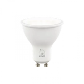 Deltaco SMART HOME SH-LGU10CCTC izzó LED, GU10/PAR160, spot, fehér, szabályozható
